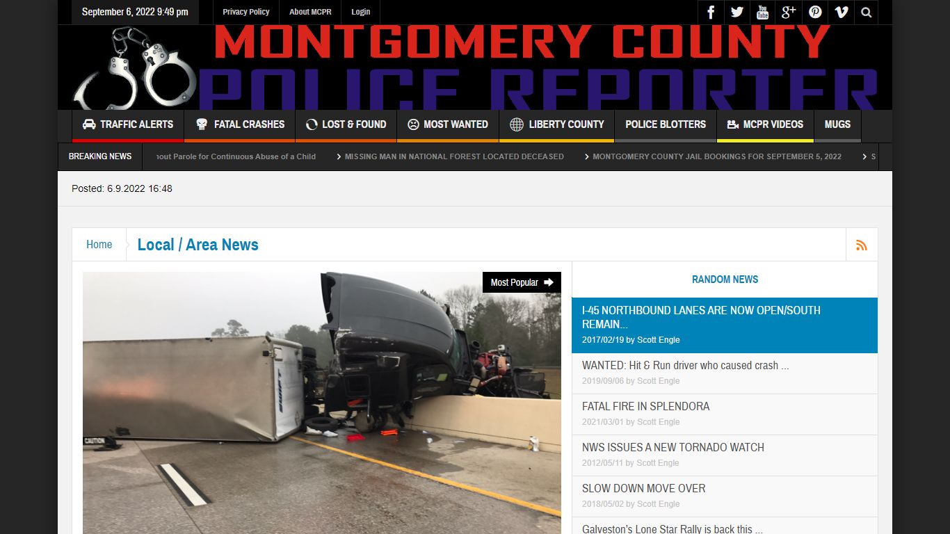 Local / Area News – Montgomery County Police Reporter